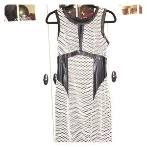 Black and White Dress